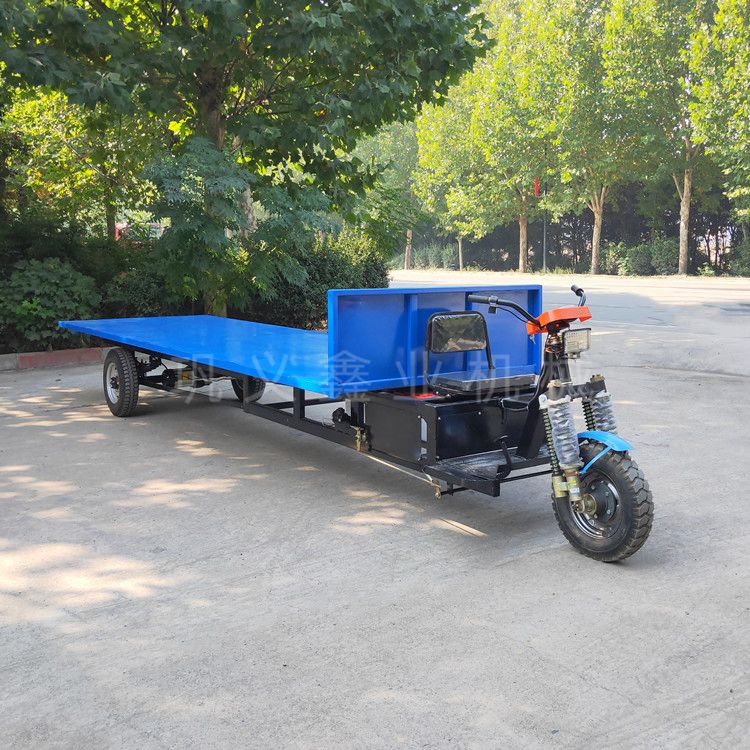 車(chē)間大件搬運(yùn)三輪電動(dòng)平板車(chē)如何使用